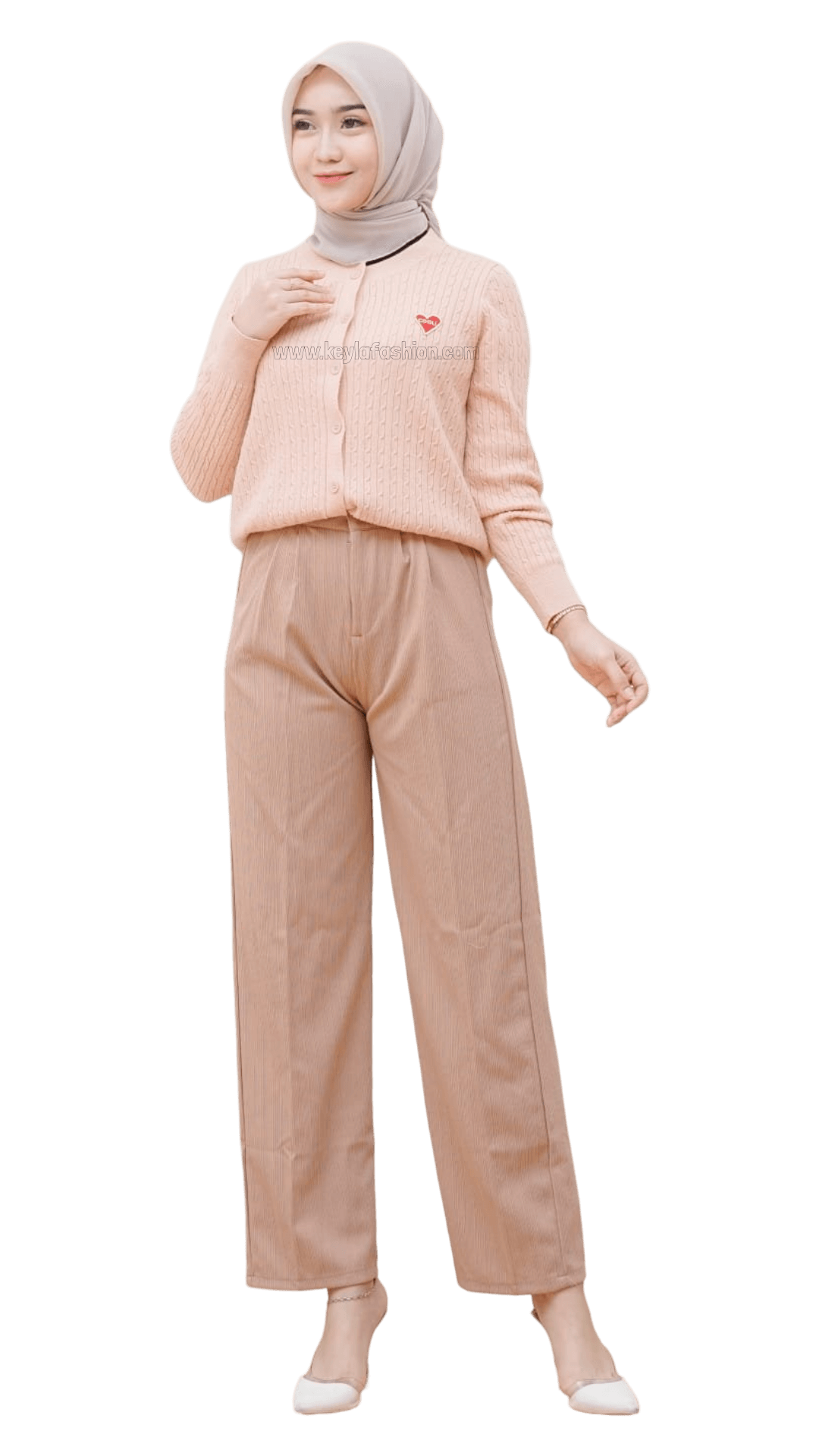 Keyla Knit Pants — Celana knit wanita