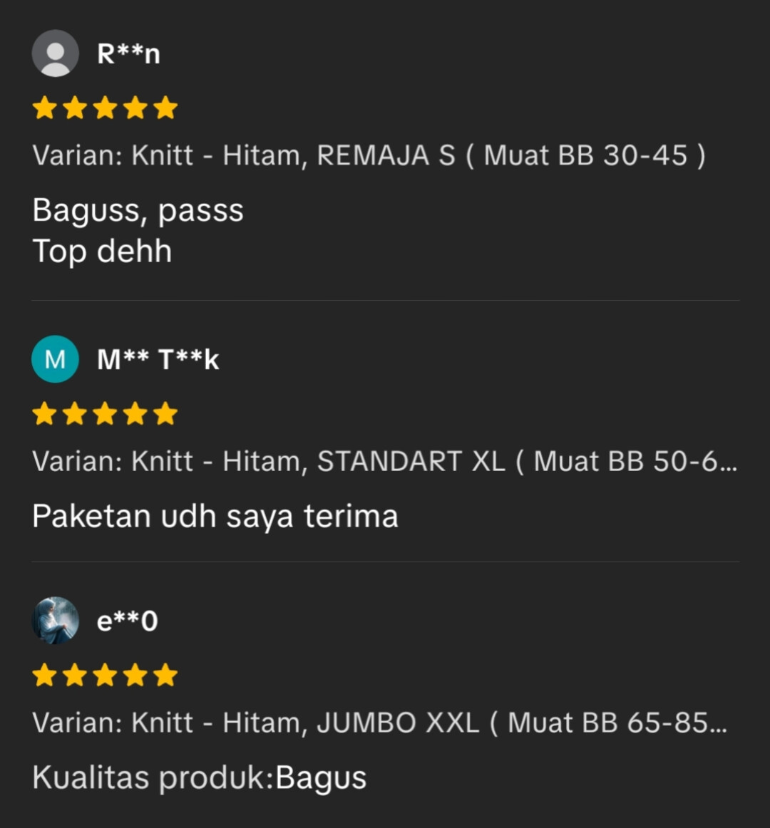 Review pelanggan Keyla Knit Pants