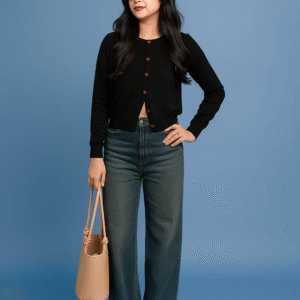 Celana Jeans Oversize Baggy Wanita – Retro Korean Style Best Seller 2025