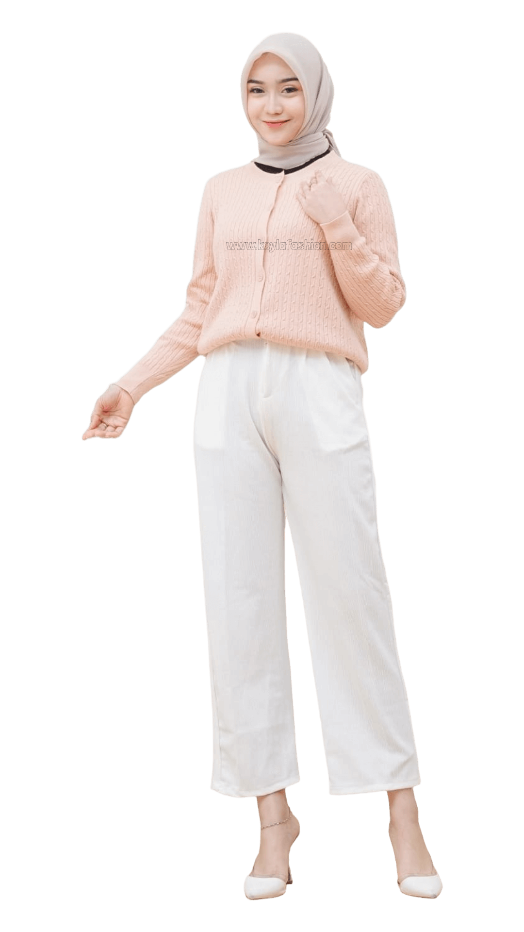 Keyla Knit Pants — Celana knit wanita
