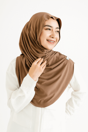 Jisoo Inner Pashmina Instan Anti Geser Nyaman Dipakai | Hijab Meleyot Premium Size L