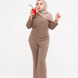 Kiera Set Knit Premium Rib Cutbray Viral | Setelan Wanita Adem Stretch Nyaman Dipakai